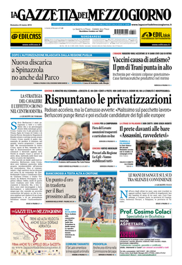 Leggi La Gazzetta Del Nord Barese Di Domenica 23 Marzo 2014