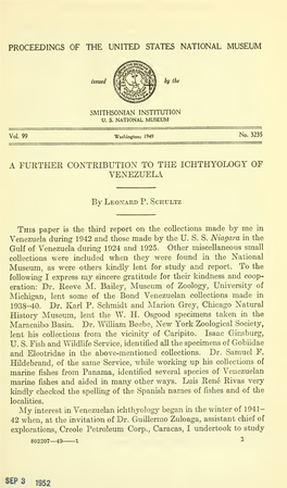 Proceedings of the United States National Museum