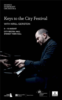 Keys to the City Festival with KIRILL GERSTEIN