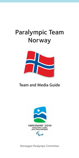 Paralympic Team Norway
