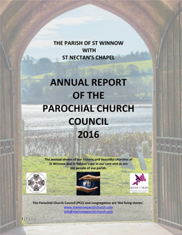 Annual Report of the Parochial Church Council 2016