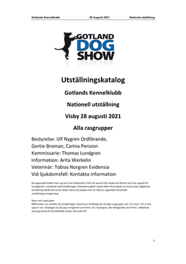 Utställningskatalog