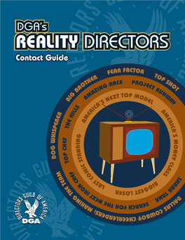 DGA's REALITY DIRECTORS