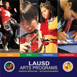 LAUSD Arts Programs Guide Web.Pdf