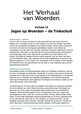 De Trekschuit