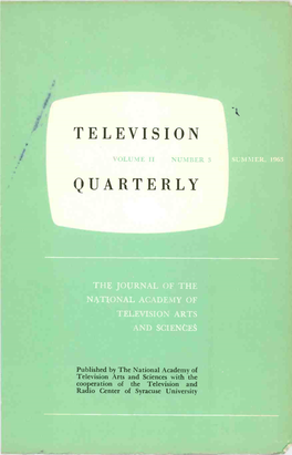 1963 Television Quarterly