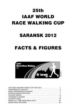 Iaaf World Race Walking Cup