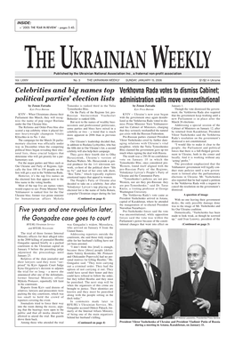 The Ukrainian Weekly 2006, No.3