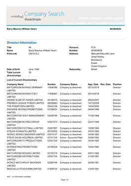 Online Company Credit Reports. Speedy, Reliable and Competitively Priced!