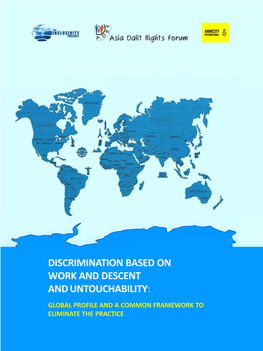 Discrimination Based on Work and Descent and Untouchability