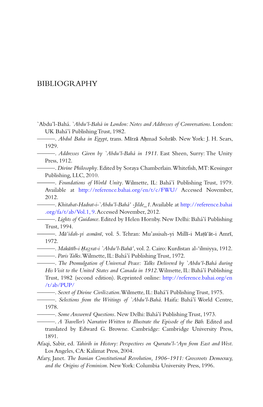 Bibliography