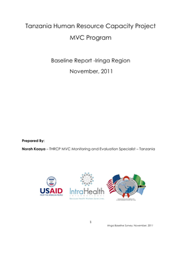 Tanzania Human Resource Capacity Project MVC Program