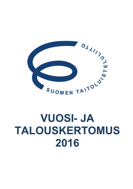 2016 Taitoluisteluliitto Vuosikertomus
