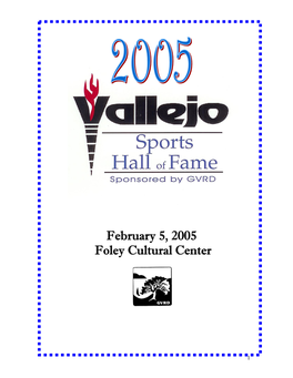 February 5, 2005 Foley Cultural Center