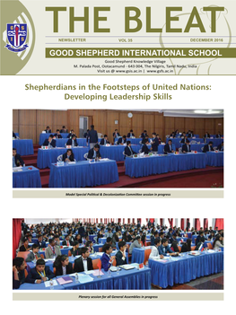 Shepherdians in the Footsteps of United Nations: Developing Leadership Skills