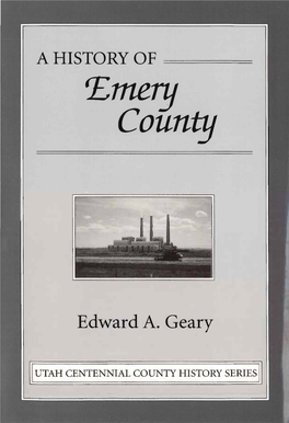 HISTORY of Emery County Edward A