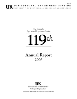 AR-119: KAES Annual Report, 2006