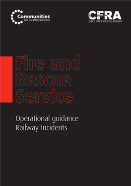Operational Guidance Railway Incidents Operational Guidance Railway Incidents Published by TSO (The Stationery Office) and Available From