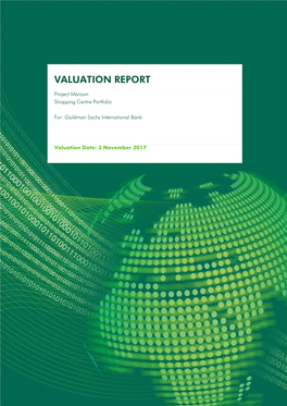 Valuation Report