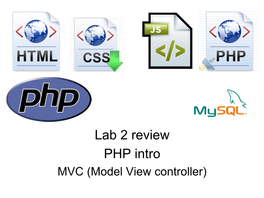 Lab 2 Review PHP Intro