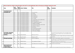 MCG Library Book List Excel 11-03-20 with Worksheets