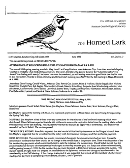 The Horned Lark