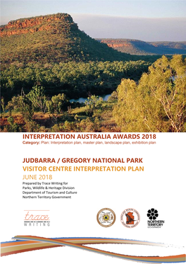 Interpretation Australia Awards 2018 Judbarra