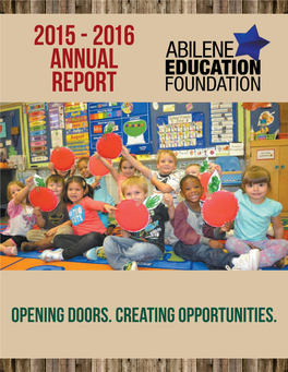 2016 Annual Report