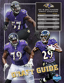 2018 Ravens Draft Guide