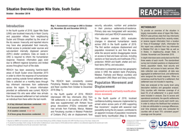 Upper Nile State, South Sudan October - December 2018