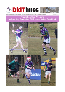 Fitzgibbon Cup Weekend a Sporting Special As Dkit Reach Maher Cup Final Fitzgibbon Cup Weekend