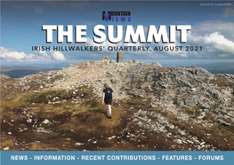 Irish Hillwalkers' Quarterly, August 2021