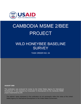 Cambodia Msme 2/Bee Project