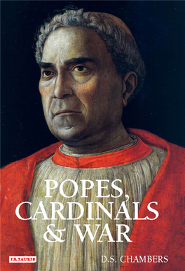 Popes, Cardinals and War ‘Cursed Be He That Keepeth Back His Sword from Blood.’ Jeremiah, XLVIII, 10