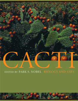 Cacti Biology and Uses.Pdf