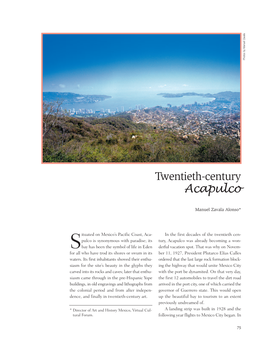 Twentieth-Century Acapulco