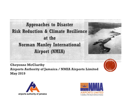 Approaches to Disaster Risk Reduction & Climate Resilience At