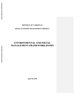 World Bank Document