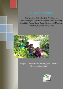 KAP Survey Report REWACCA Project Draft 1-2014