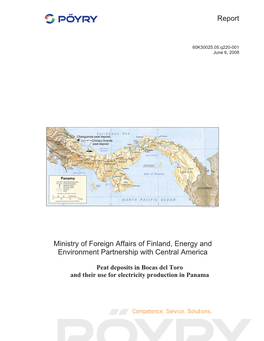 Report Ministry of Foreign Affairs of Finland, Energy and Environment
