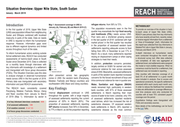 Upper Nile State, South Sudan Key Findings