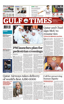 PM Launches Plan for Pedestrian Crossings