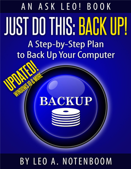 Just Do This: Back Up! Askleo.Com