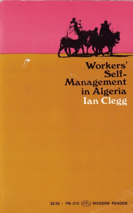 Worker's Self Management in Algeria