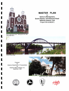 Master Plan for Selma to Montgomery Scenic Byway/All-American Road National Historic Trail