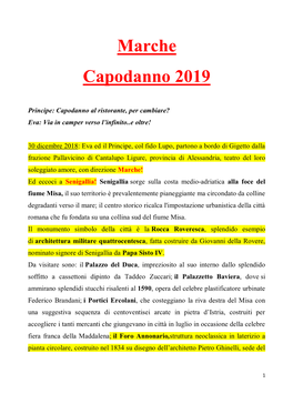 Marche Capodanno 2019