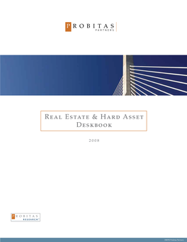Real Estate & Hard Asset Deskbook