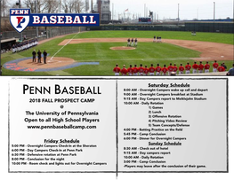 Penn Baseball Camps