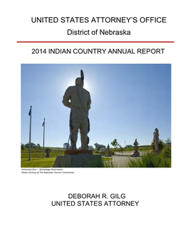 Indian Country Annual Report 2014