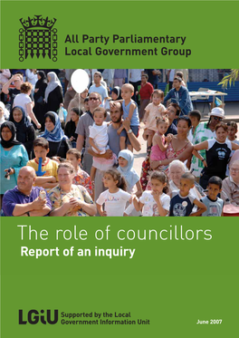 The Role of Councillors Report of an Inquiry